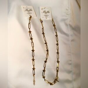 Belle Gold Plated Necklace